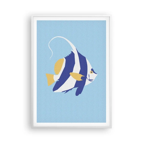 Poszter fekete keretben - Miss trópusi víz - 70x100 cm