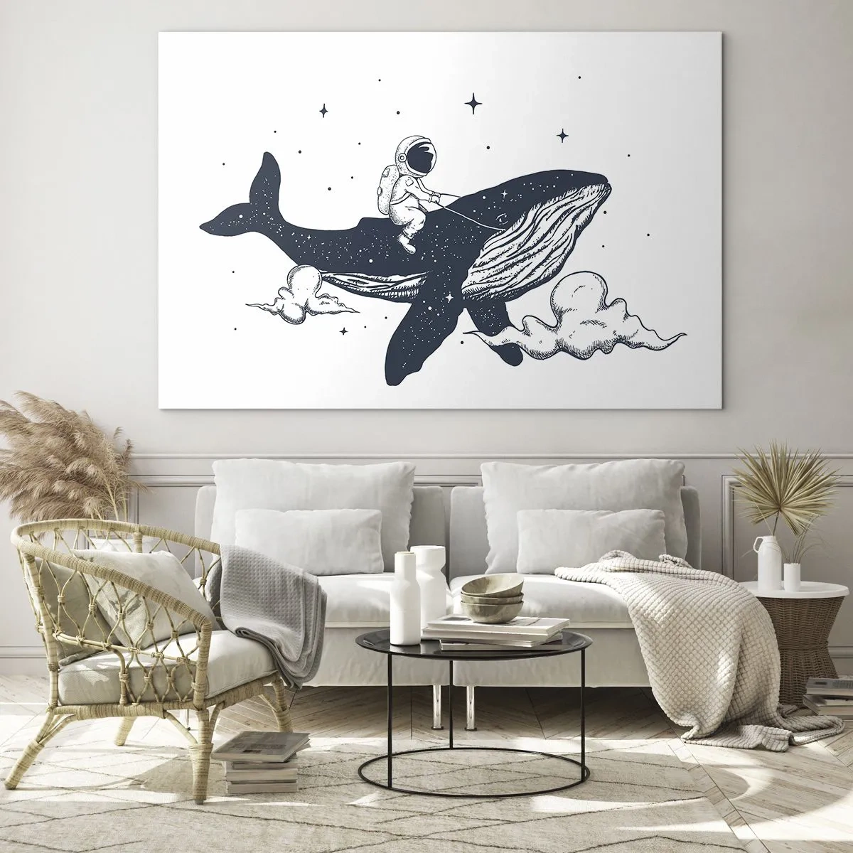 Üveg kép - Egy kozmikus kaland - 120x80 cm