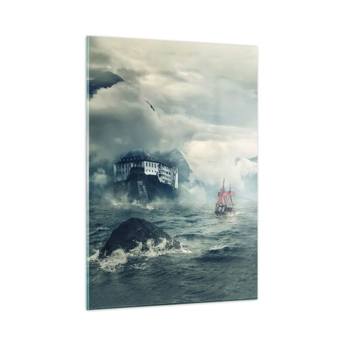 Üveg kép - Varázslatos vizeken - 50x70 cm