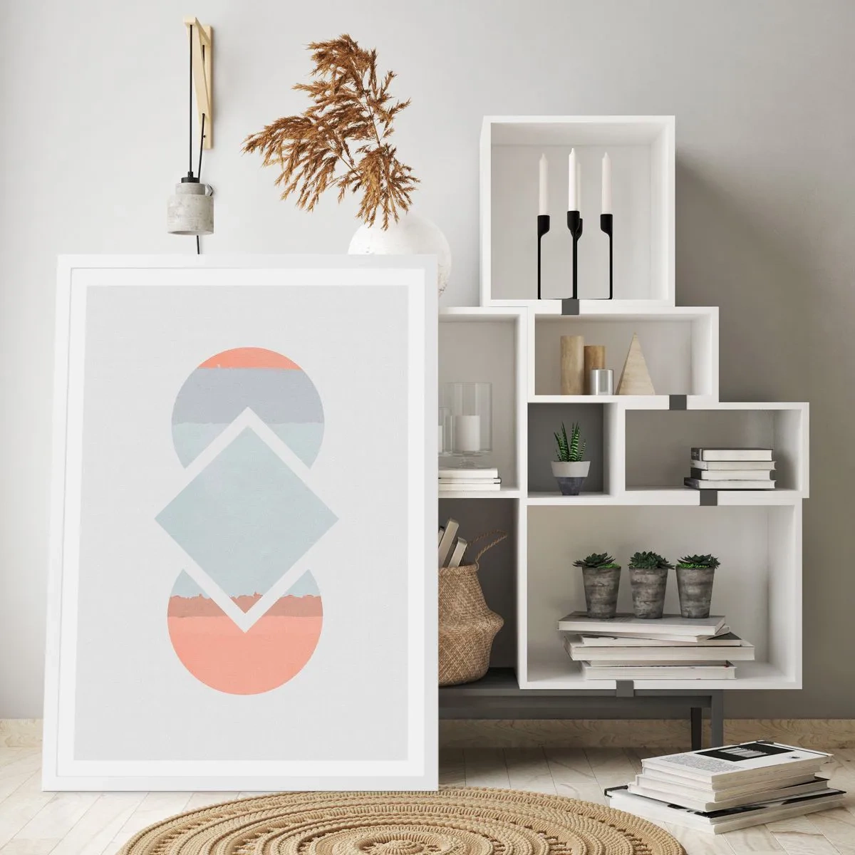 Poszter fekete keretben - A helyzet egyértelmű - 61x91 cm
