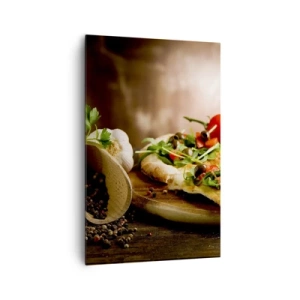 Vászonkép - Egyenesen a kemencéből és a kertből - 80x120 cm