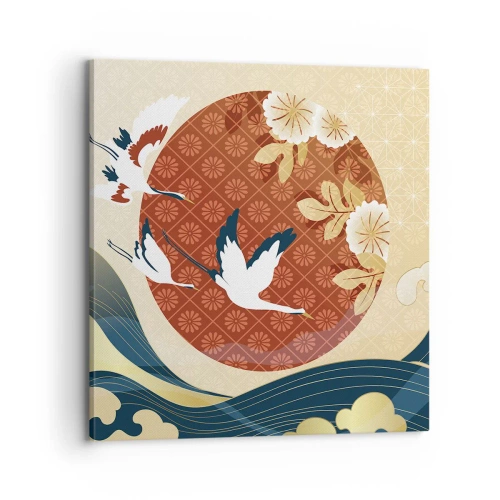Vászonkép - Japán mese - 70x70 cm