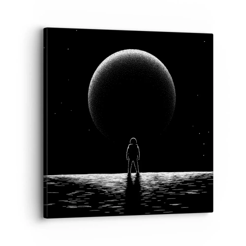 Vászonkép - Szemtől szemben - 30x30 cm