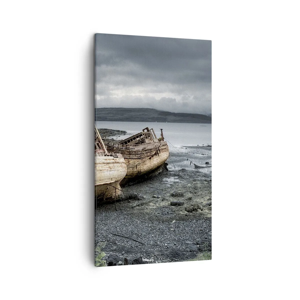 Vászonkép - "A nehézségek méltóságteljes leküzdésének jeleként” - 45x80 cm