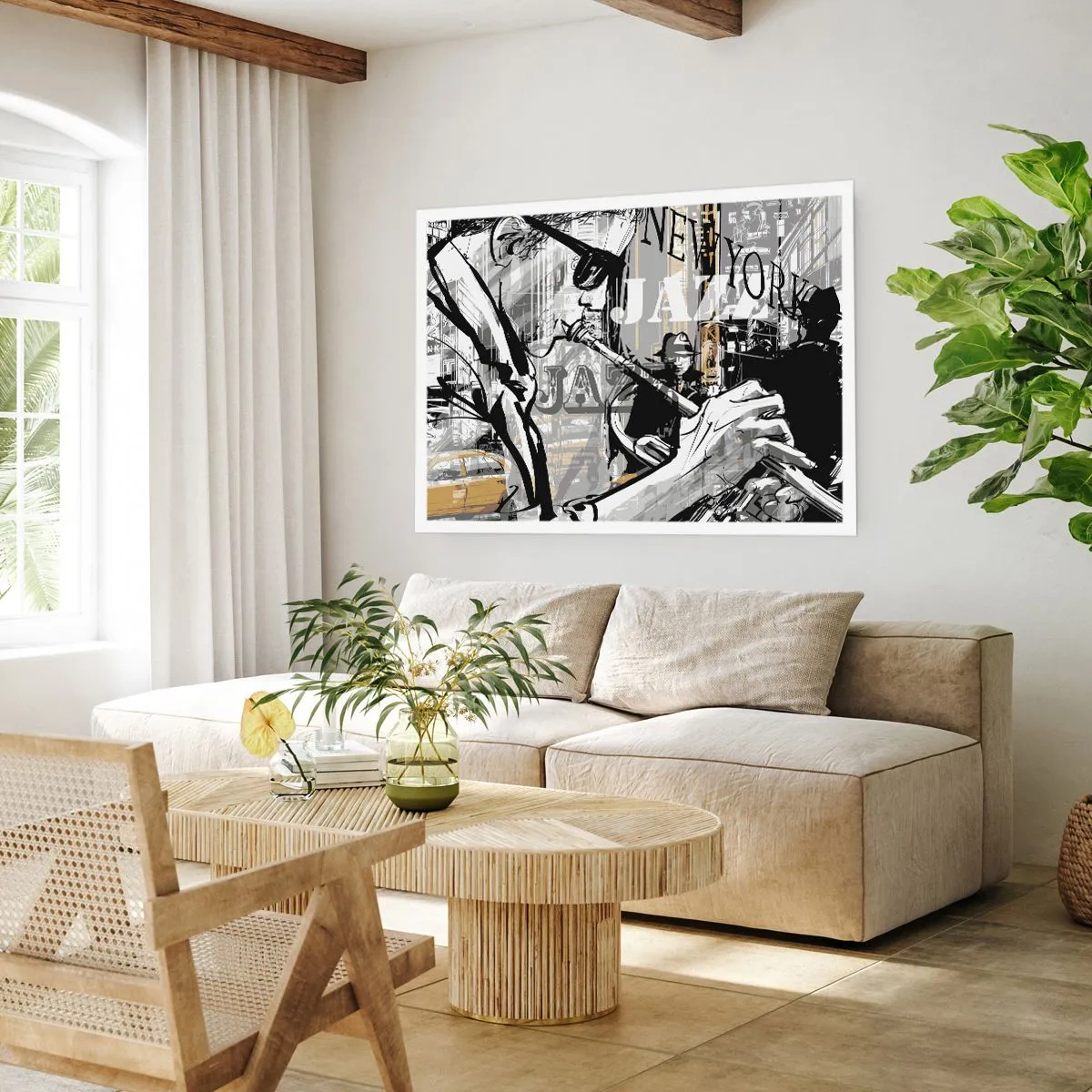 Poszter - A New York ritmusában - 100x70 cm