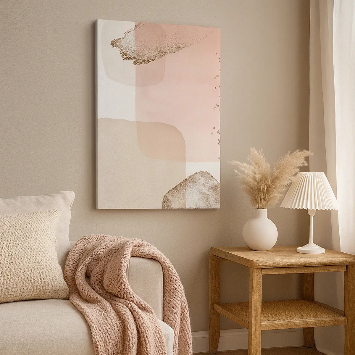 Vászonkép - Egy pillantás a színeken keresztül - 50x70 cm