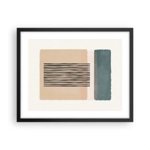 Poszter fehér keretben - Minden rendben - 50x40 cm