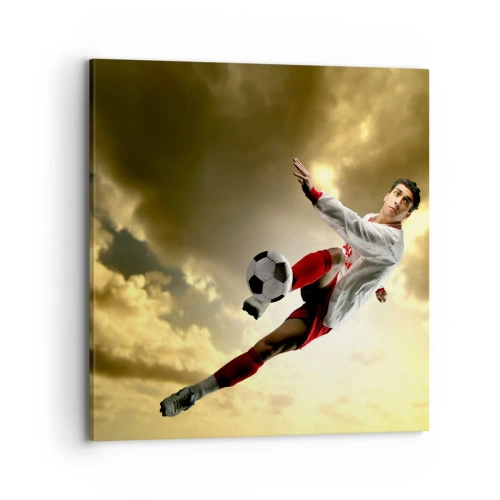 Vászonkép - Futball Mennyország - 70x70 cm