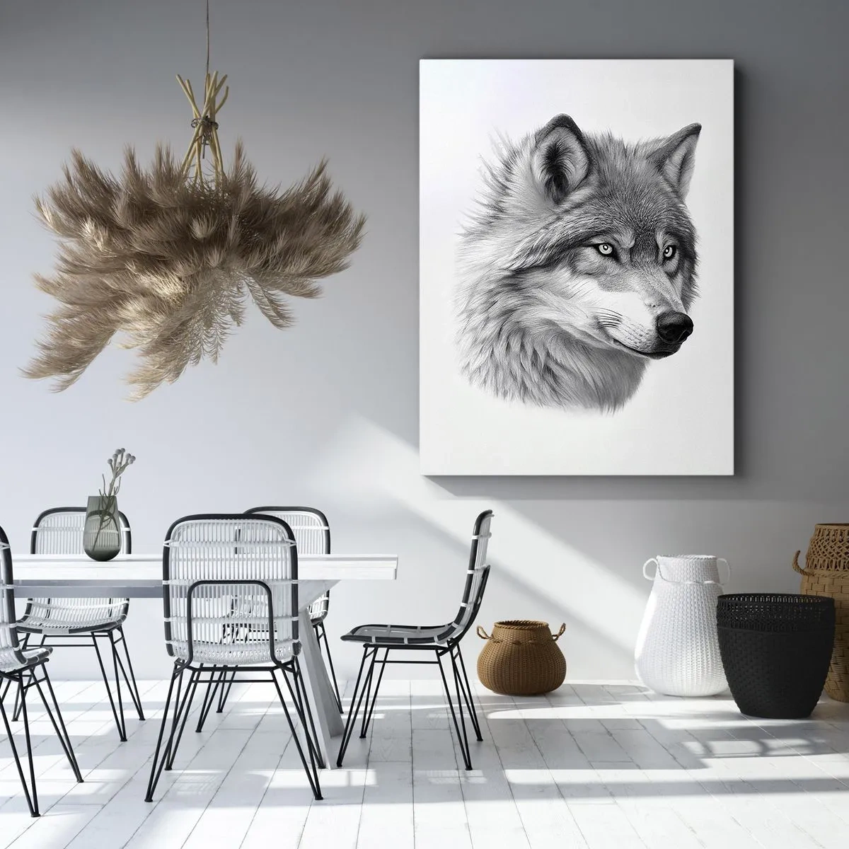 Vászonkép - Alfa - kétségtelenül - 50x70 cm