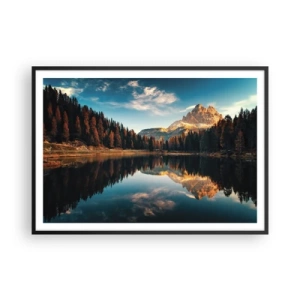 Poszter fehér keretben - Dupla tájkép - 100x70 cm