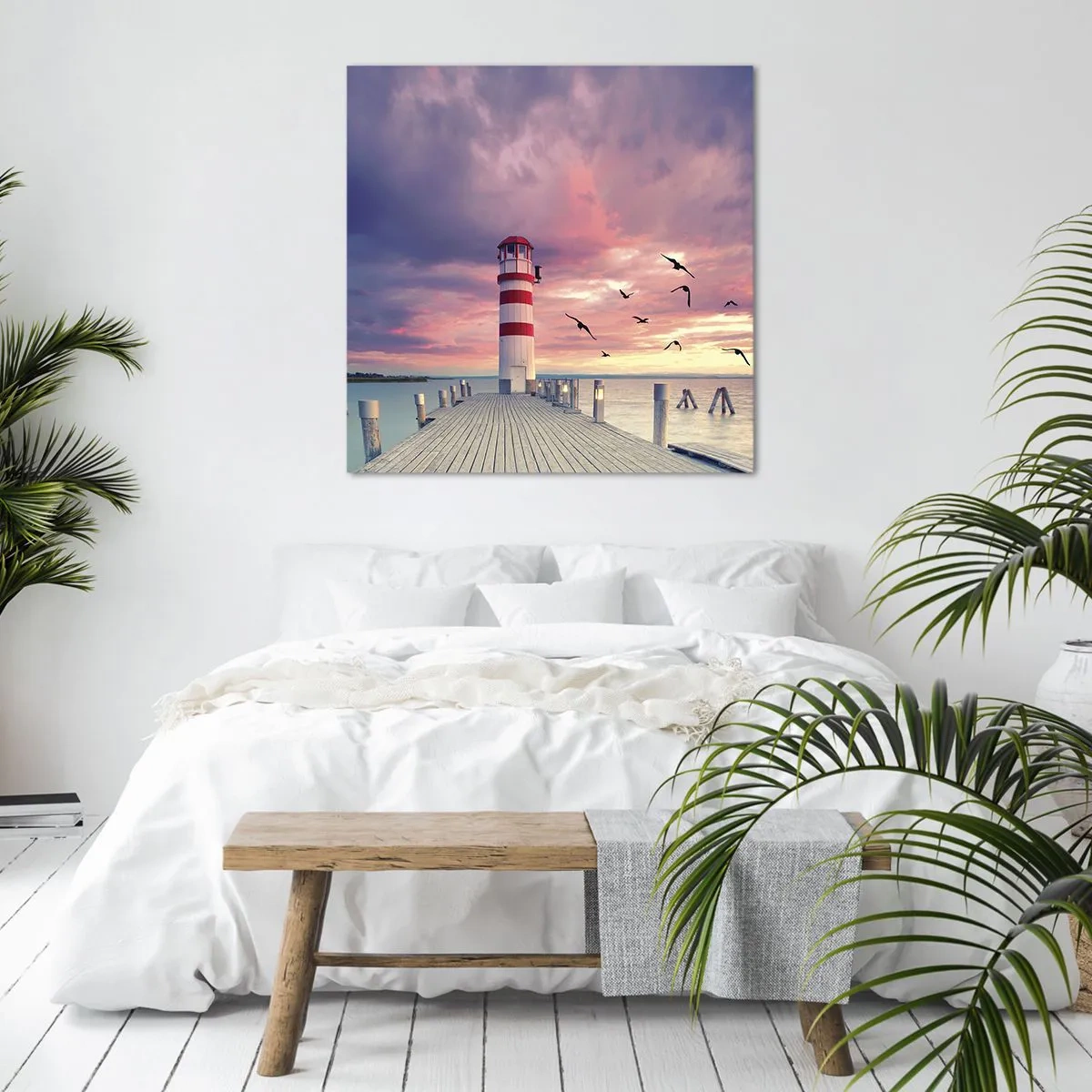 Vászonkép - Ideje a kikötőbe - 60x60 cm