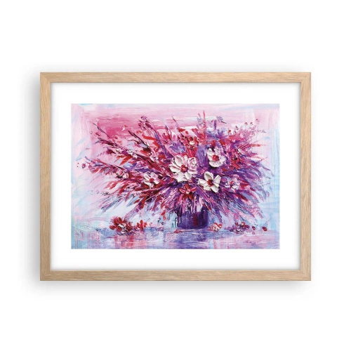 Poszter világos tölgy keretben - Ártatlanság és szenvedély - 40x30 cm