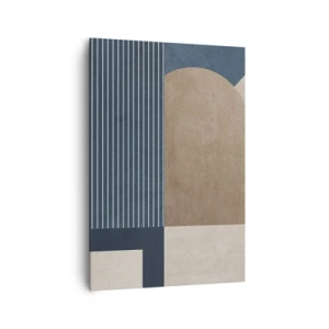 Vászonkép - Az egyszerűség és a kerekség kompozíciója - 70x100 cm