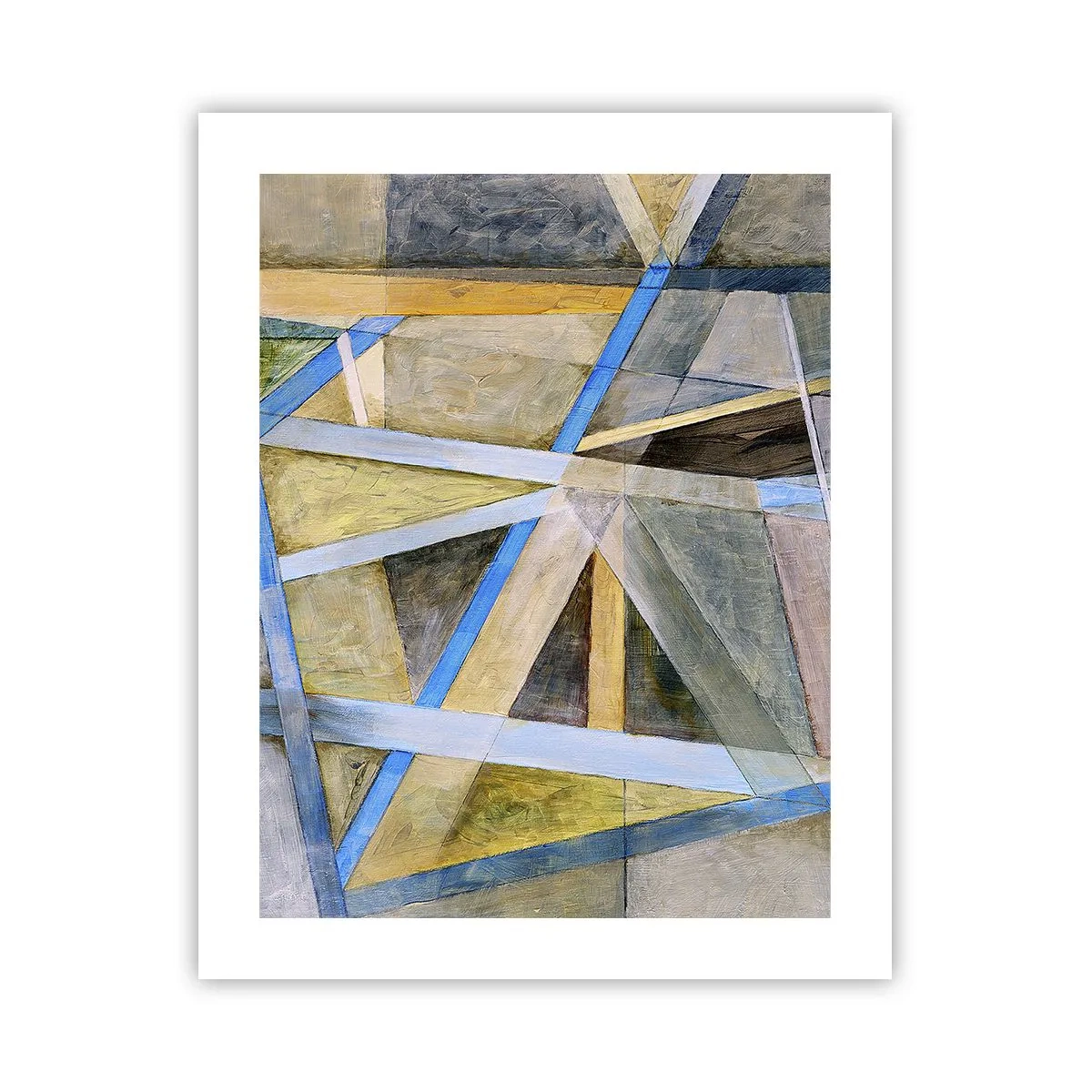 Poszter - Egyenesen vagy átlósan? - 40x50 cm