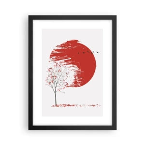 Poszter fehér keretben - Ismered ezt az országot? - 30x40 cm