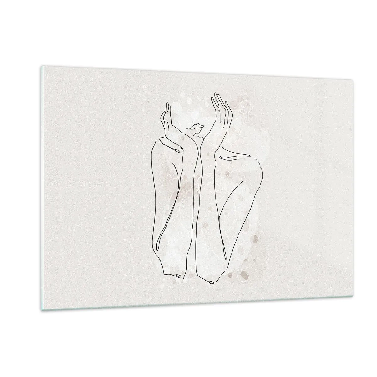 Üveg kép - Várva-várt pillanat - 120x80 cm