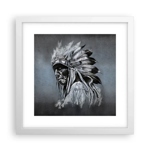 Poszter fekete keretben - Vissza a gyökerekhez - 30x30 cm