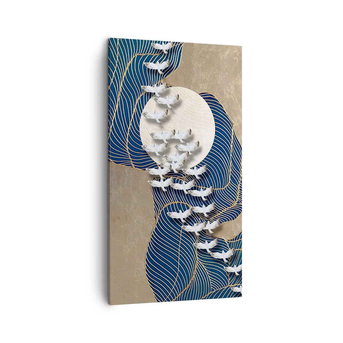 Vászonkép - Szabadság, vándorlás, közösség - 45x80 cm