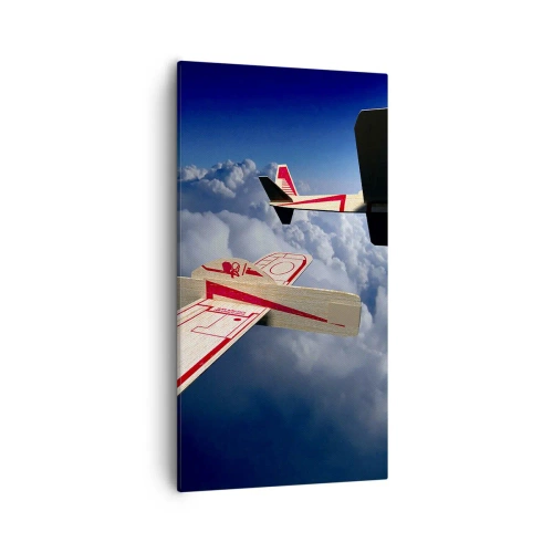 Vászonkép - Még feljebb, még tovább - 55x100 cm