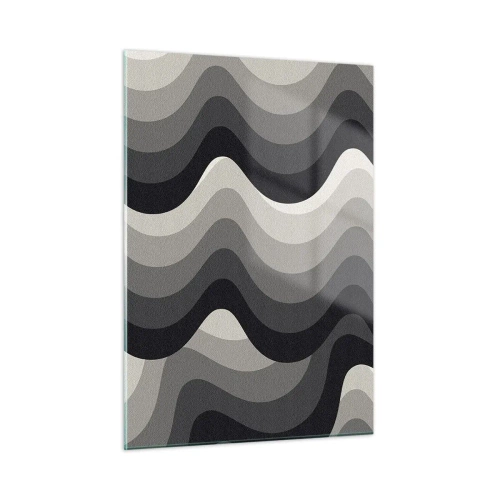 Üveg kép - Hullám a hullám után - 50x70 cm