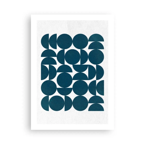Poszter - Körök és félkörök - 50x70 cm