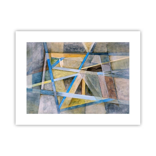 Poszter - Egyenesen vagy átlósan? - 40x30 cm