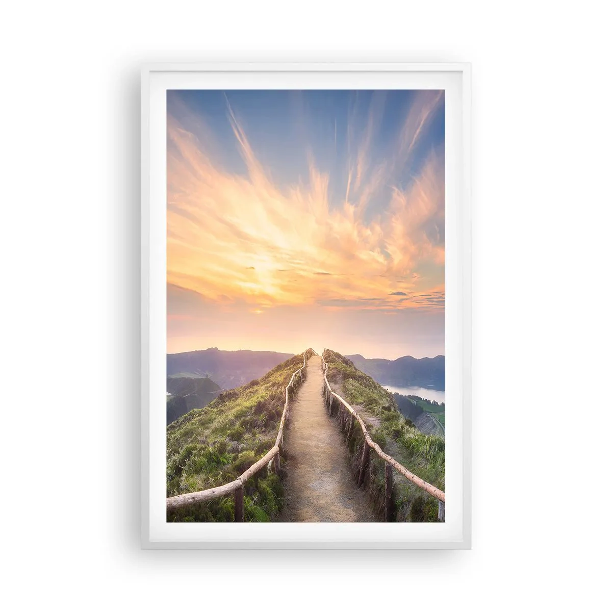 Poszter fekete keretben - Közel az éghez - 61x91 cm