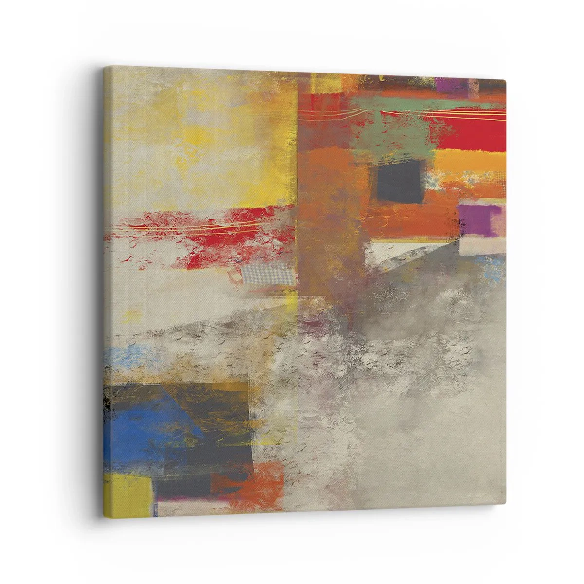 Vászonkép - Színgeometria - 30x30 cm