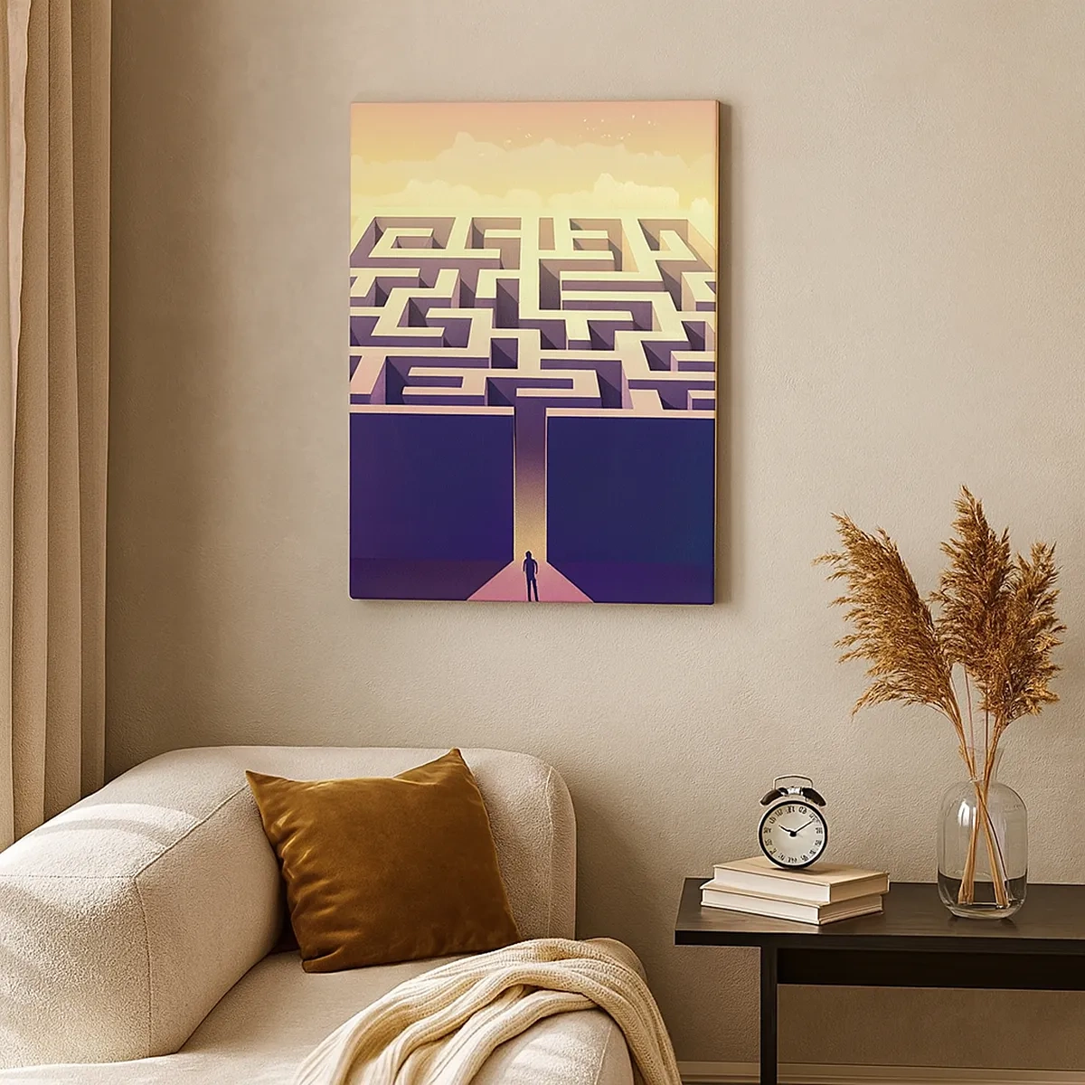 Vászonkép - Döntés ideje - 50x70 cm