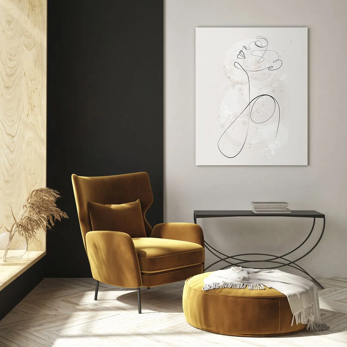 Üveg kép - A szépség spirálja - 70x100 cm