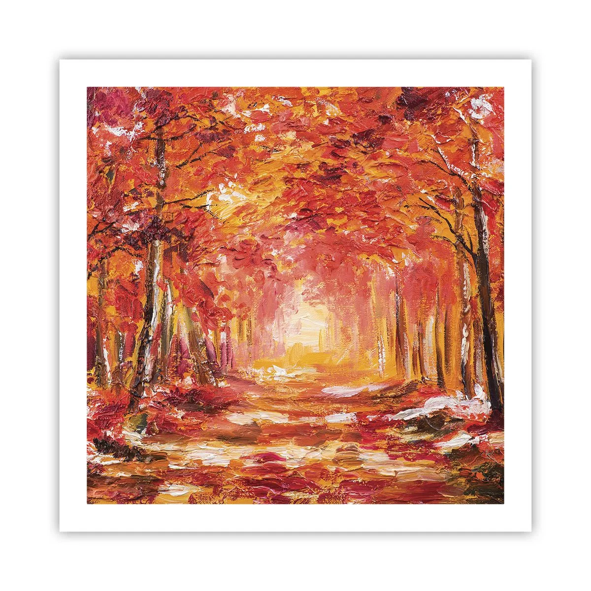 Poszter - Rézerdő - 60x60 cm