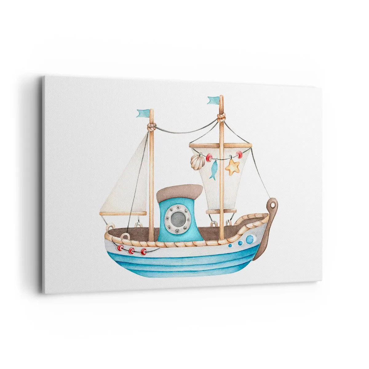 Vászonkép - Ahoj, kaland! - 120x80 cm