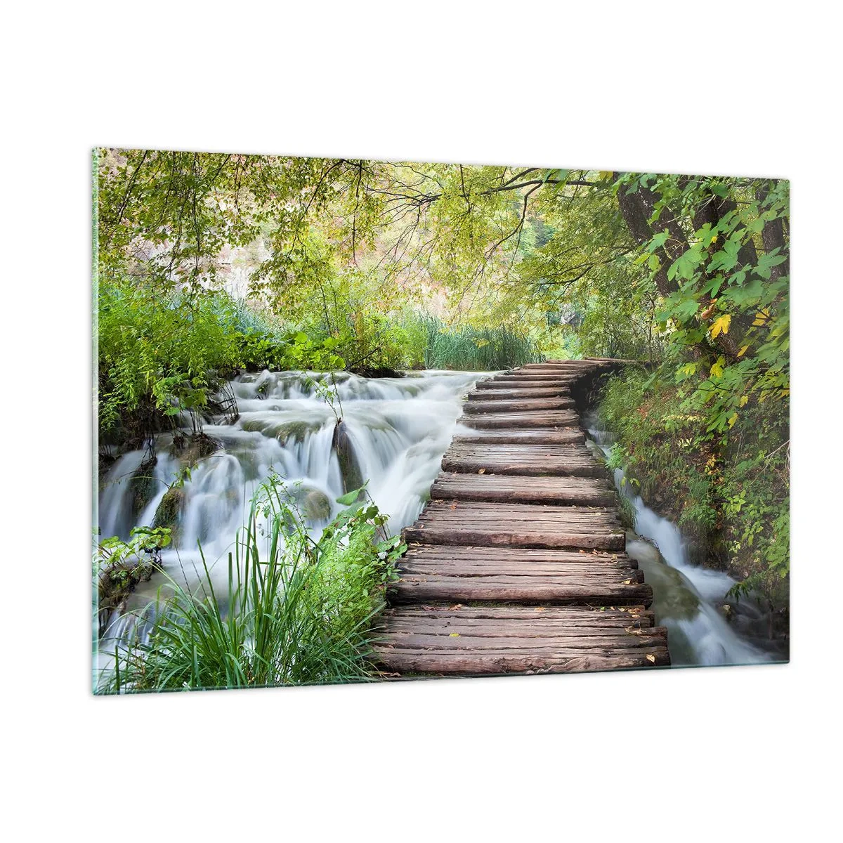 Üveg kép - A víz egyáltalán nem csendes - 120x80 cm