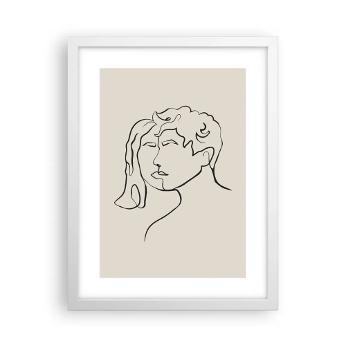 Poszter fekete keretben - És egységgé vált - 30x40 cm