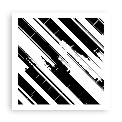 Poszter - Intenzív és dinamikus kompozíció - 60x60 cm