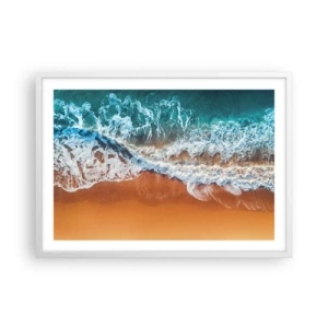 Poszter fekete keretben - Mindig párban - 70x50 cm