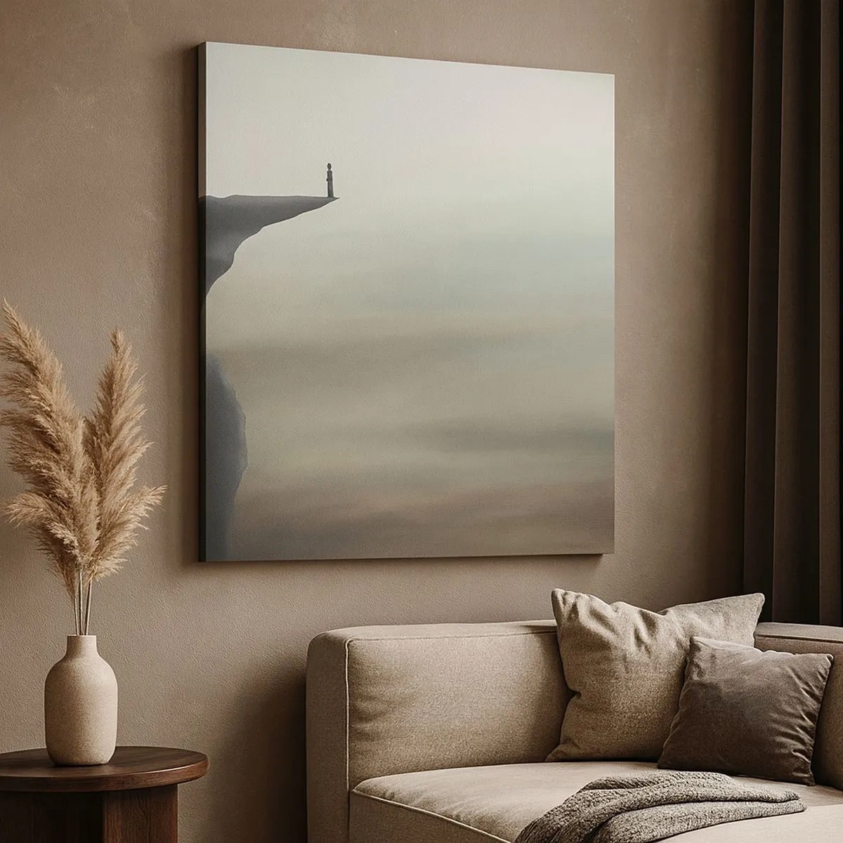 Vászonkép - Természetesen felfelé! - 30x30 cm