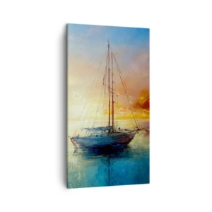 Vászonkép - Egy arany öbölben - 45x80 cm