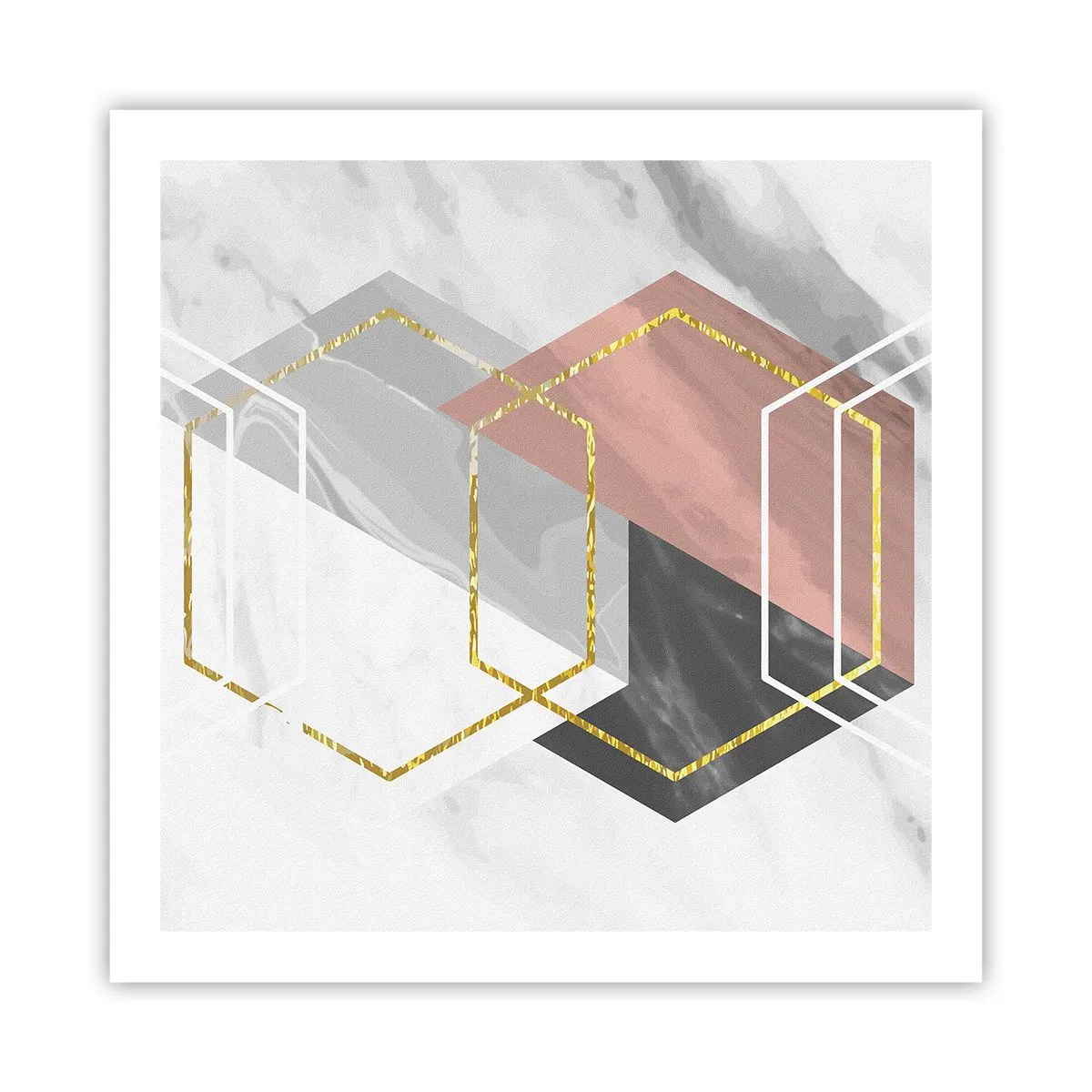 Poszter - Lánc kompozíciója - 60x60 cm