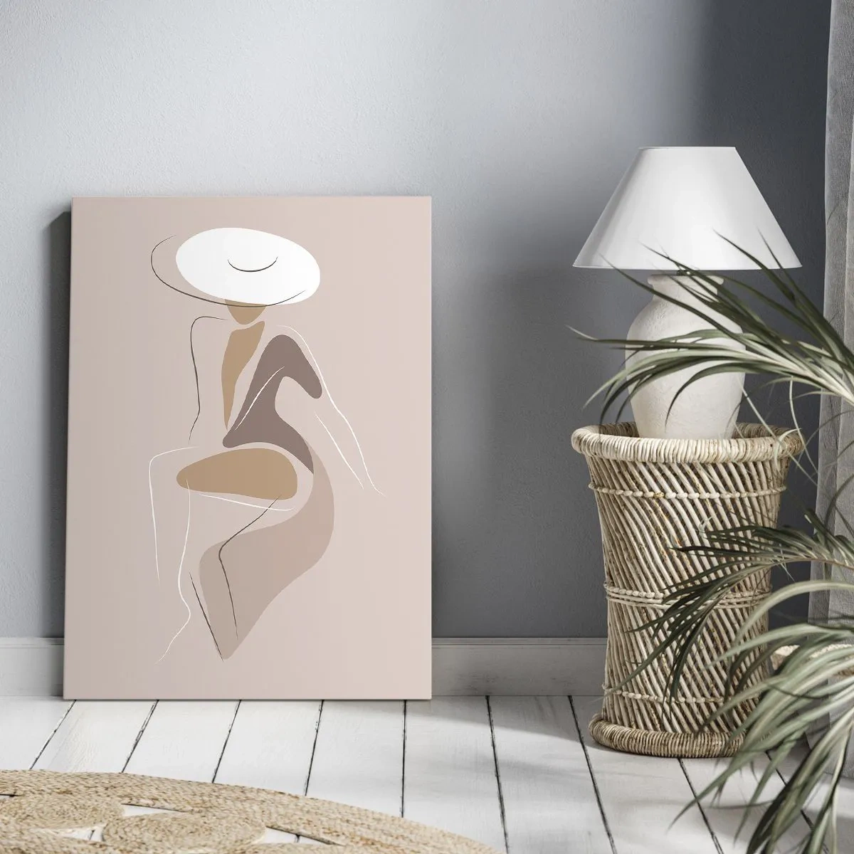 Vászonkép - Egy hölgynek lenni - 45x80 cm