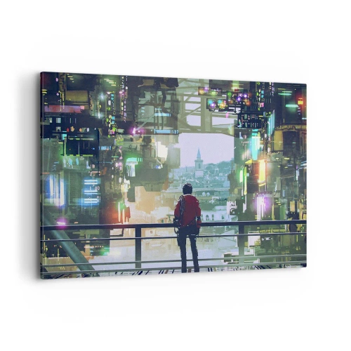 Vászonkép - Két világ - 100x70 cm