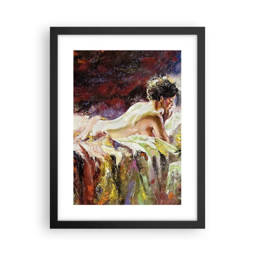 Poszter fehér keretben - Töprengő Vénusz - 30x40 cm