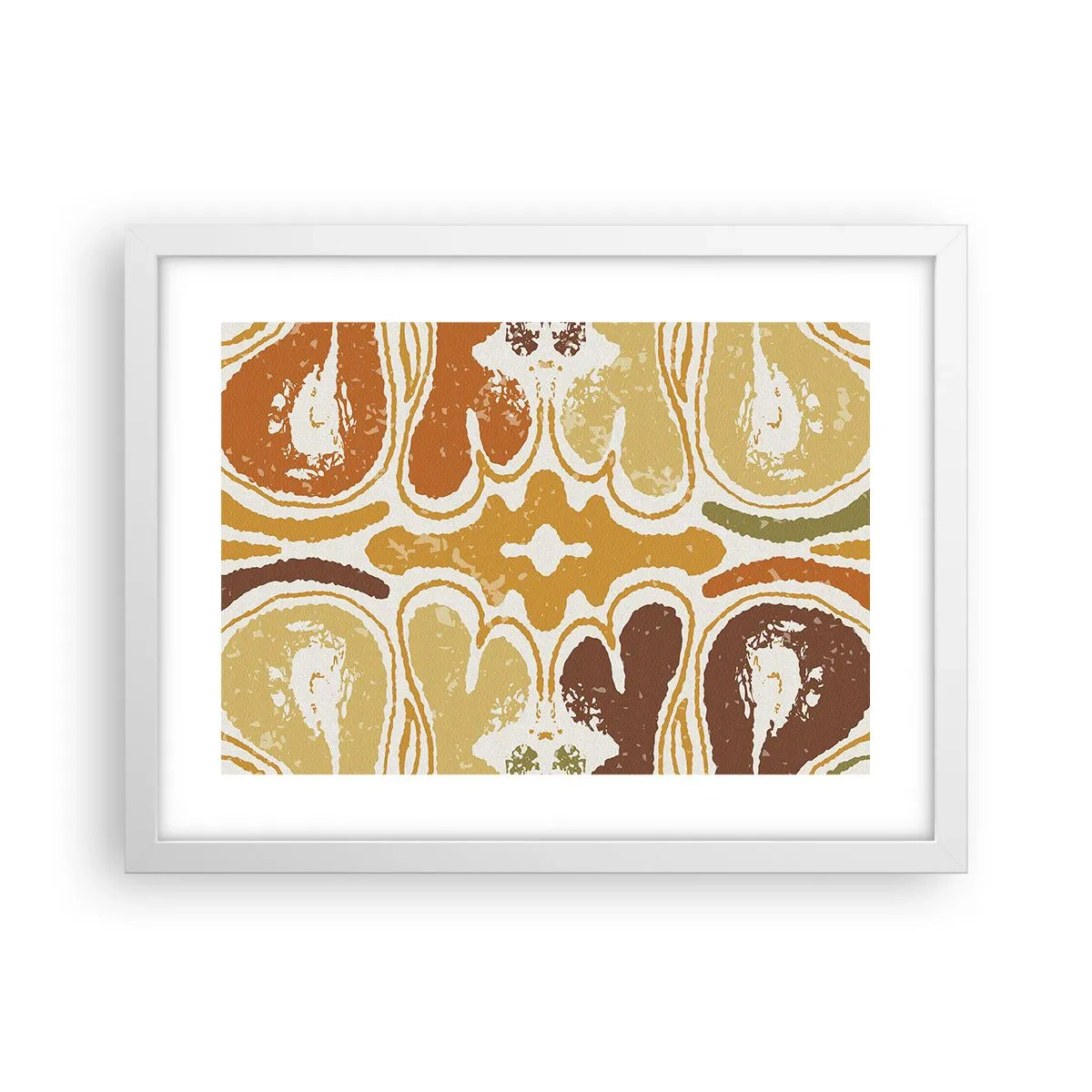 Poszter fekete keretben - Érzelmes absztrakció - 40x30 cm