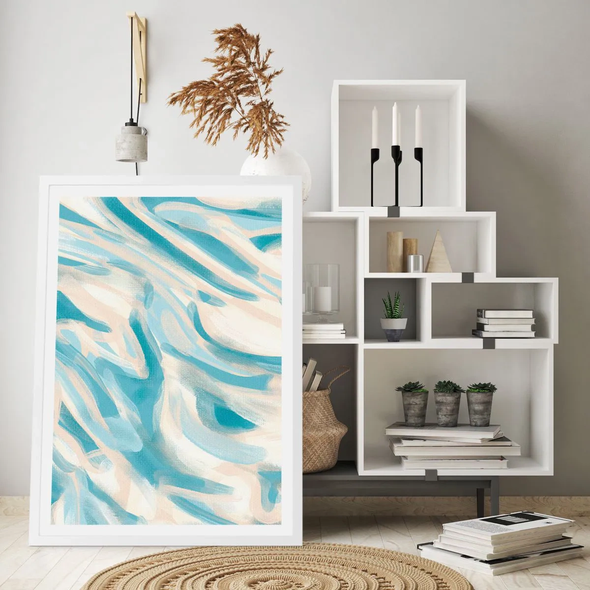 Poszter fekete keretben - Tavaszi szellők - 70x100 cm