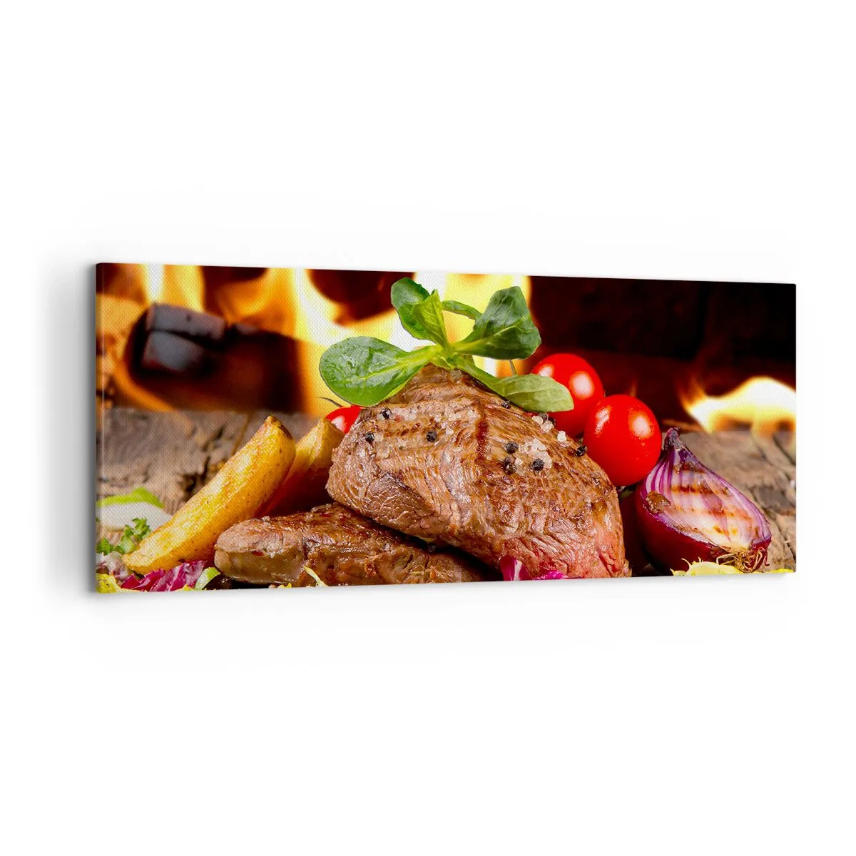 Vászonkép - Parázzsal elővarázsolva - 120x50 cm