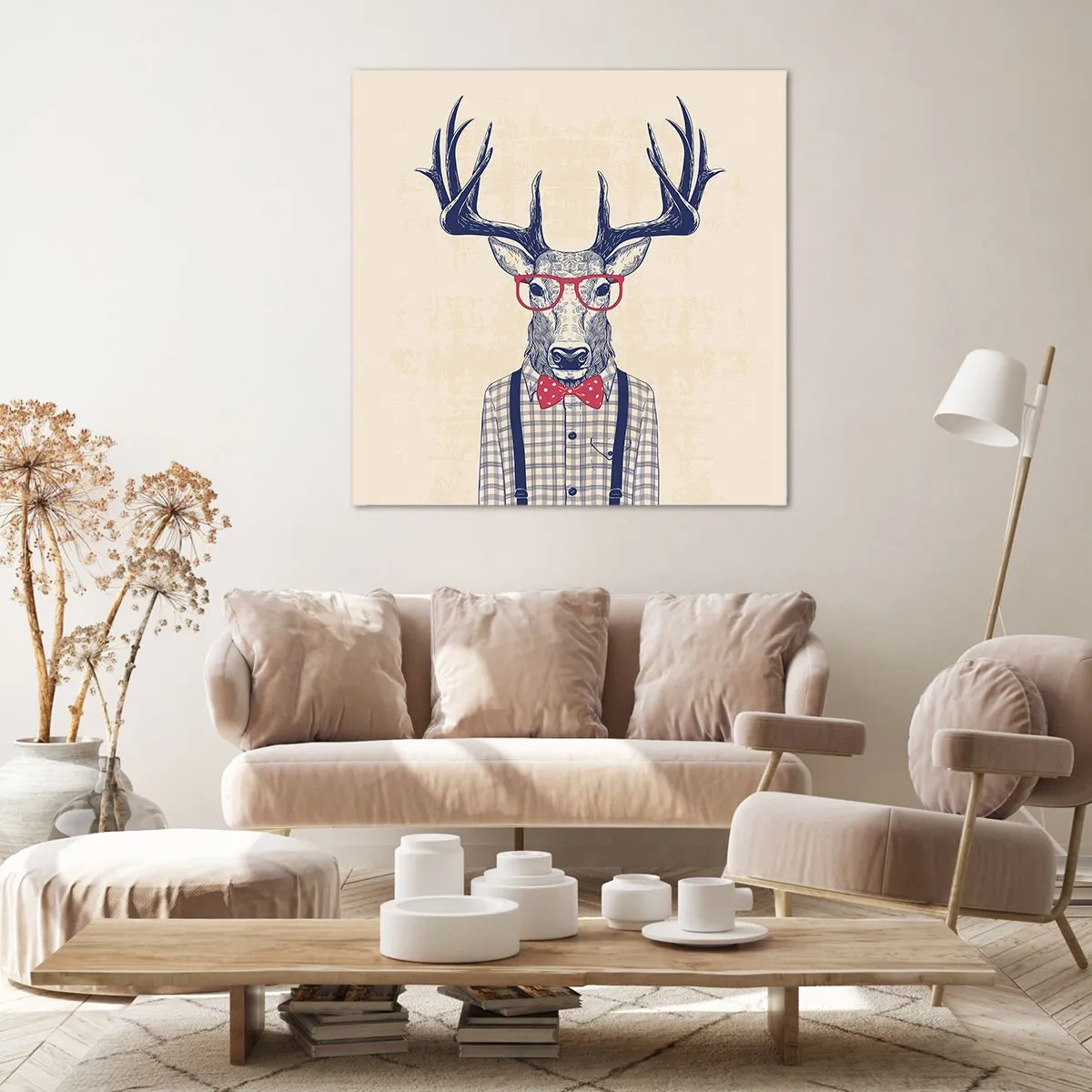 Vászonkép - Mókás extravagancia - 70x70 cm