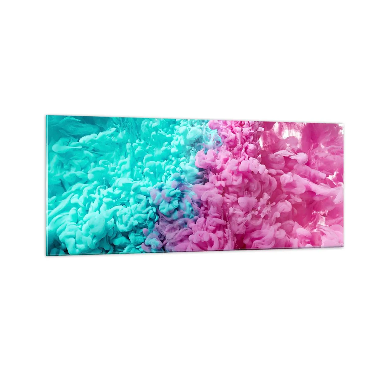 Üveg kép - Mindent eldöntő ütközés - 100x40 cm