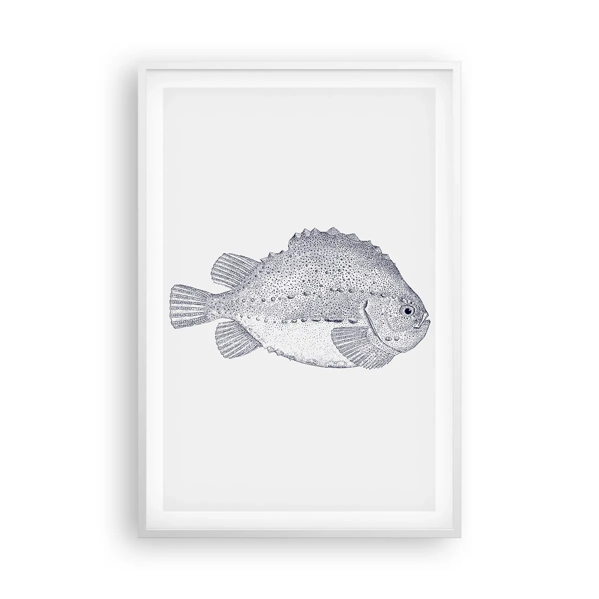 Poszter fekete keretben - A természettudós albumába - 61x91 cm