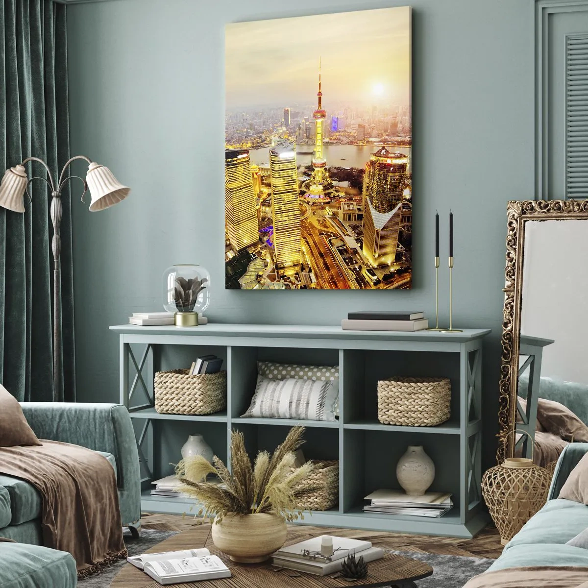 Vászonkép - Ázsiai álom - 55x100 cm