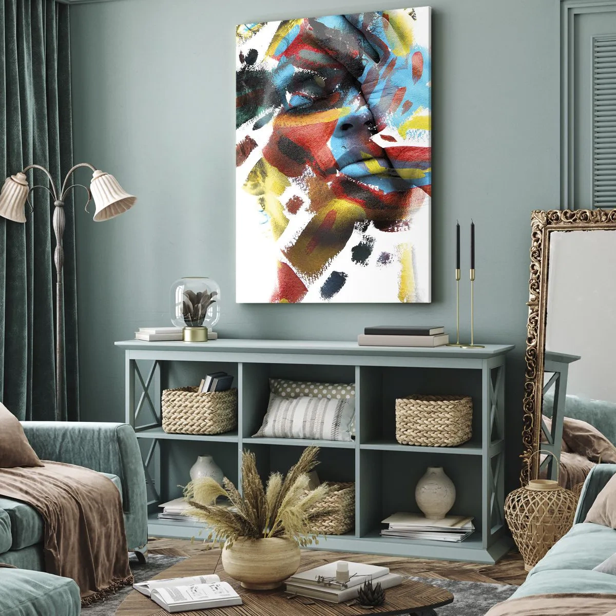 Vászonkép - Színes személyiség - 50x70 cm